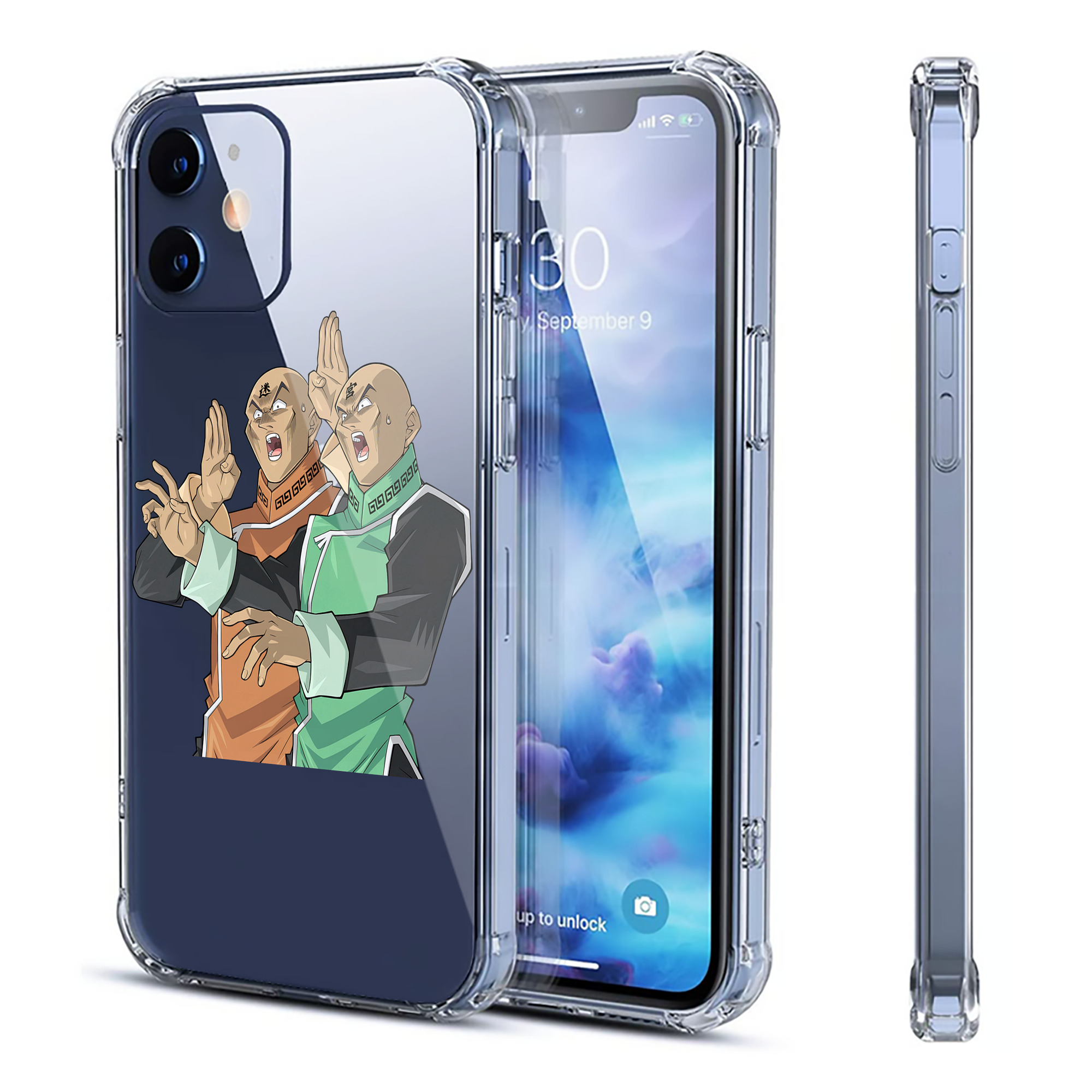 （画像用） 遊☆戯☆王 Yu-Gi-Oh! 【iPhone 12シリーズ対応】透明スマホケース（クリアソフトケース）
